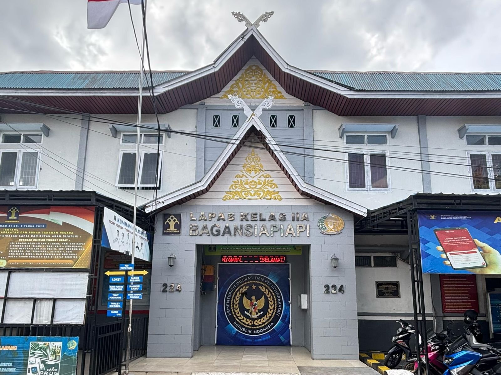 Lapas Bagansiapiapi Gelar Lomba Azan dan Tilawah, WBP Tunjukkan Transformasi Spiritual