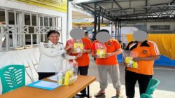 Peduli Kesehatan WBP Lansia, Lapas Bagansiapiapi Bagikan Paket Sehat dan Gelar Posyandu