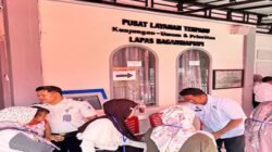 Suasana Haru Warnai Kunjungan Lebaran di Lapas Bagansiapiapi, WBP Dapat Dukungan Moral Keluarga