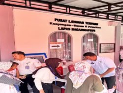 Suasana Haru Warnai Kunjungan Lebaran di Lapas Bagansiapiapi, WBP Dapat Dukungan Moral Keluarga